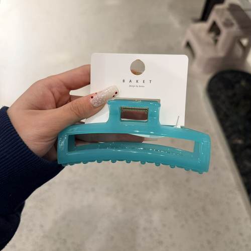 12.23韩国东大门baket发饰纯色天然树脂抓夹发抓az