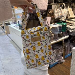 3.26韩国东大门wing碎花小黄鸭保温袋饭盒包