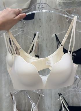 8.24韩国东大门flora新款波浪边文胸内衣