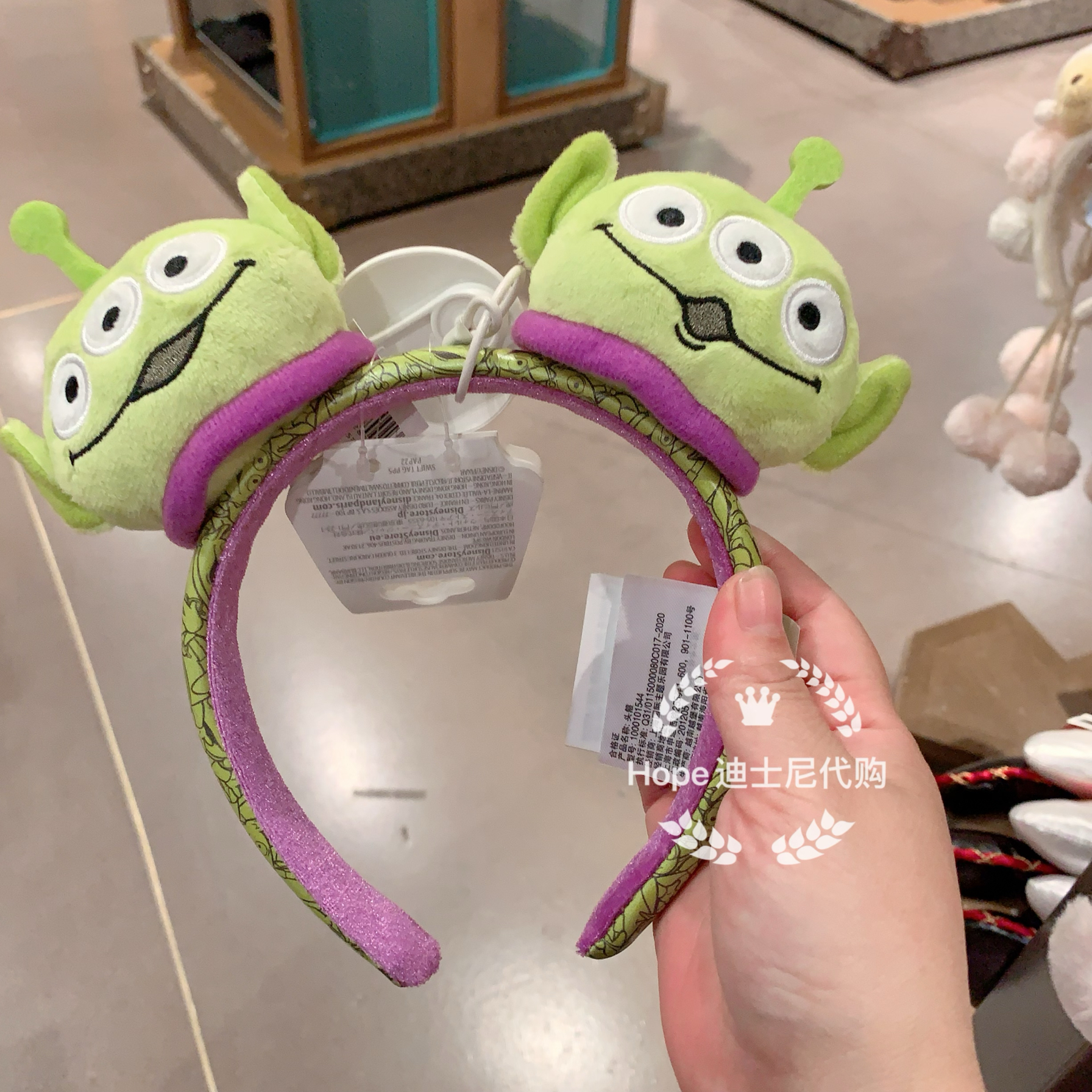 三眼仔发箍头箍卡通可爱 上海迪士尼