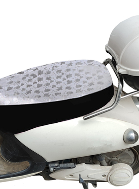 新日台铃爱玛小刀雅迪绿源立马电瓶电动摩托车坐垫套防水防晒座套