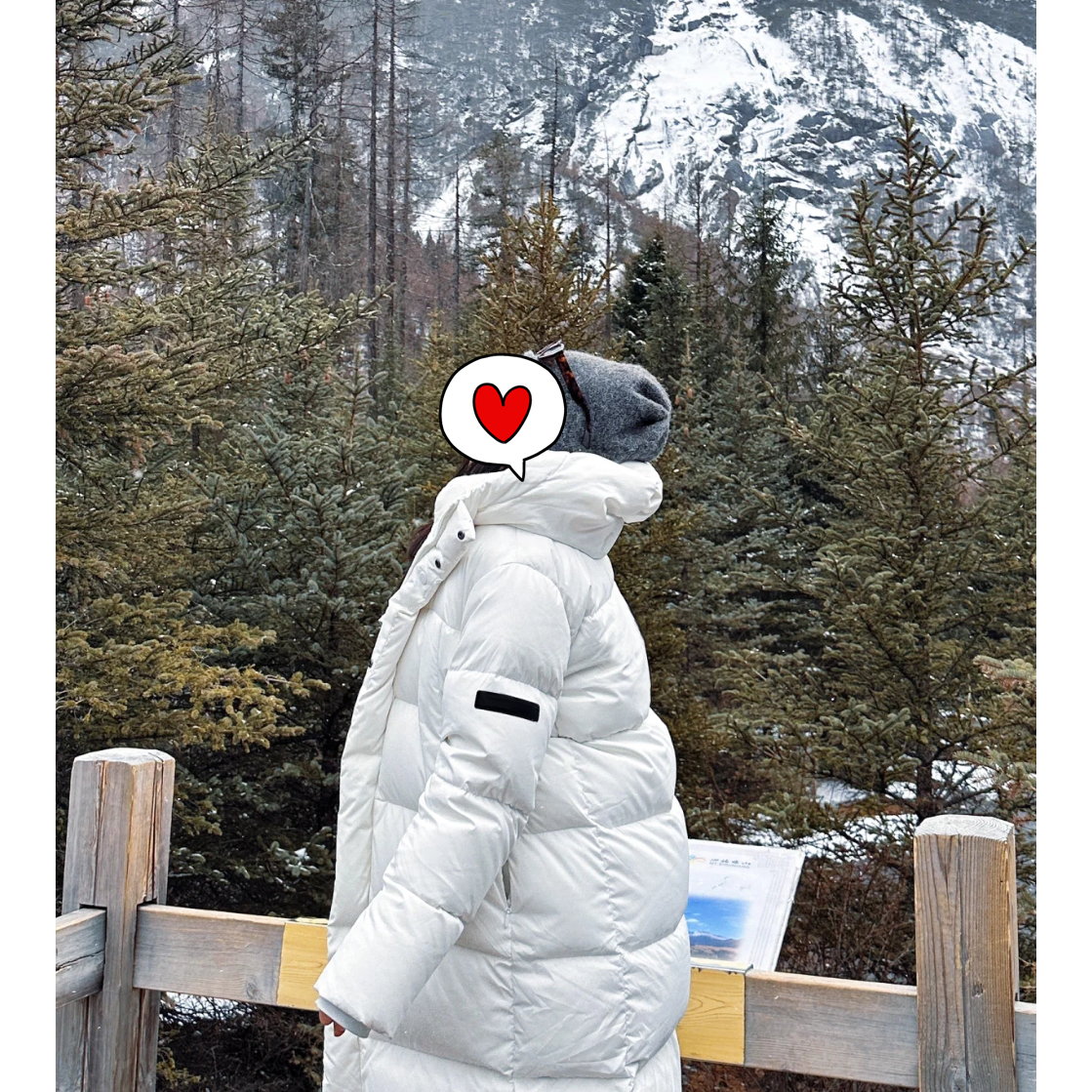 juicefish很赞情侣款!柜3000+旗舰款鹅绒保暖运动长款羽绒服男女