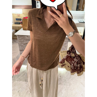 Juicefish一眼爱上松弛感！LP雨露麻同料！透气舒适polo短袖上衣