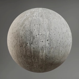 各种混凝土参数化材质球UE5素材Bridge模型材质精品带4K高清贴图