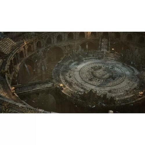 UE5.2中世纪罗马竞技战斗兽场建筑遗迹Battle Arena Environment