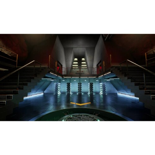 UE5地下洞穴复古科学研究基地Villian Base Environment Kit