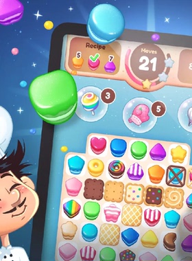 Untiy2D卡通游戏界面UI素材 Sweet Cookie GUI Pack 1.8