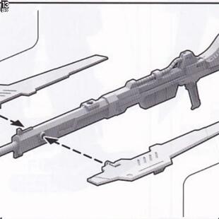 MG 限定 百式坏 高达模型 O1-4 3D打印件 补件 国产零件
