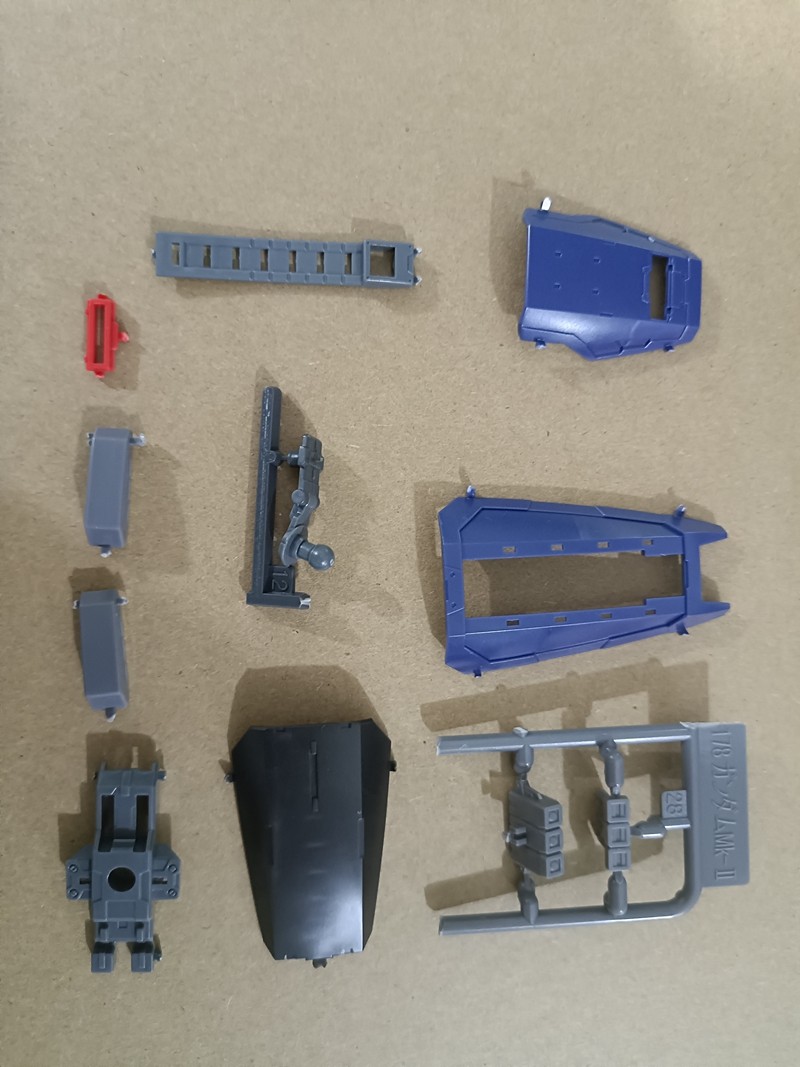 李翔 万代 RG 黑兔 高达 手型 武器 光束枪 盾牌 补件 配件 部件