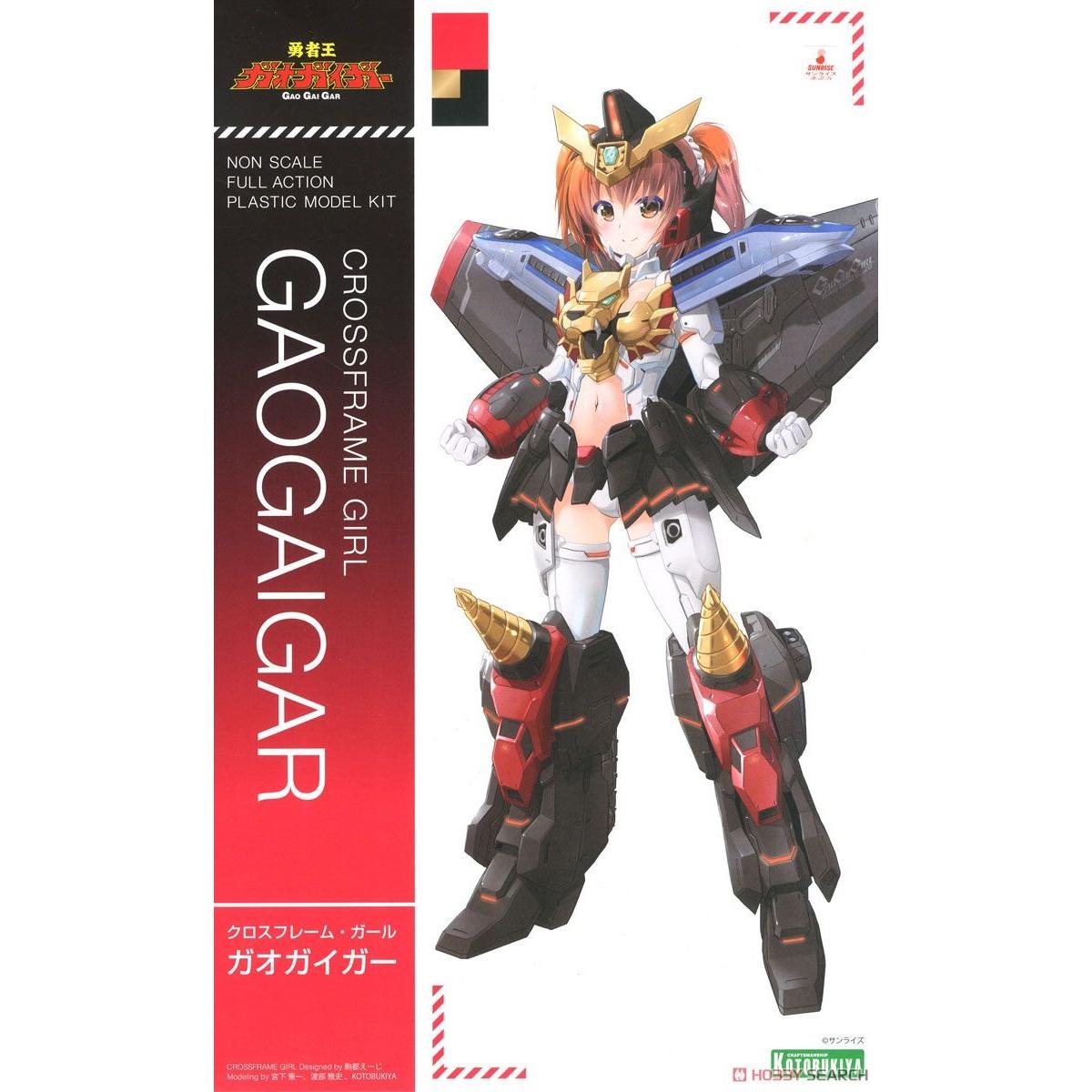 勇者王CG001机甲少女机娘模型