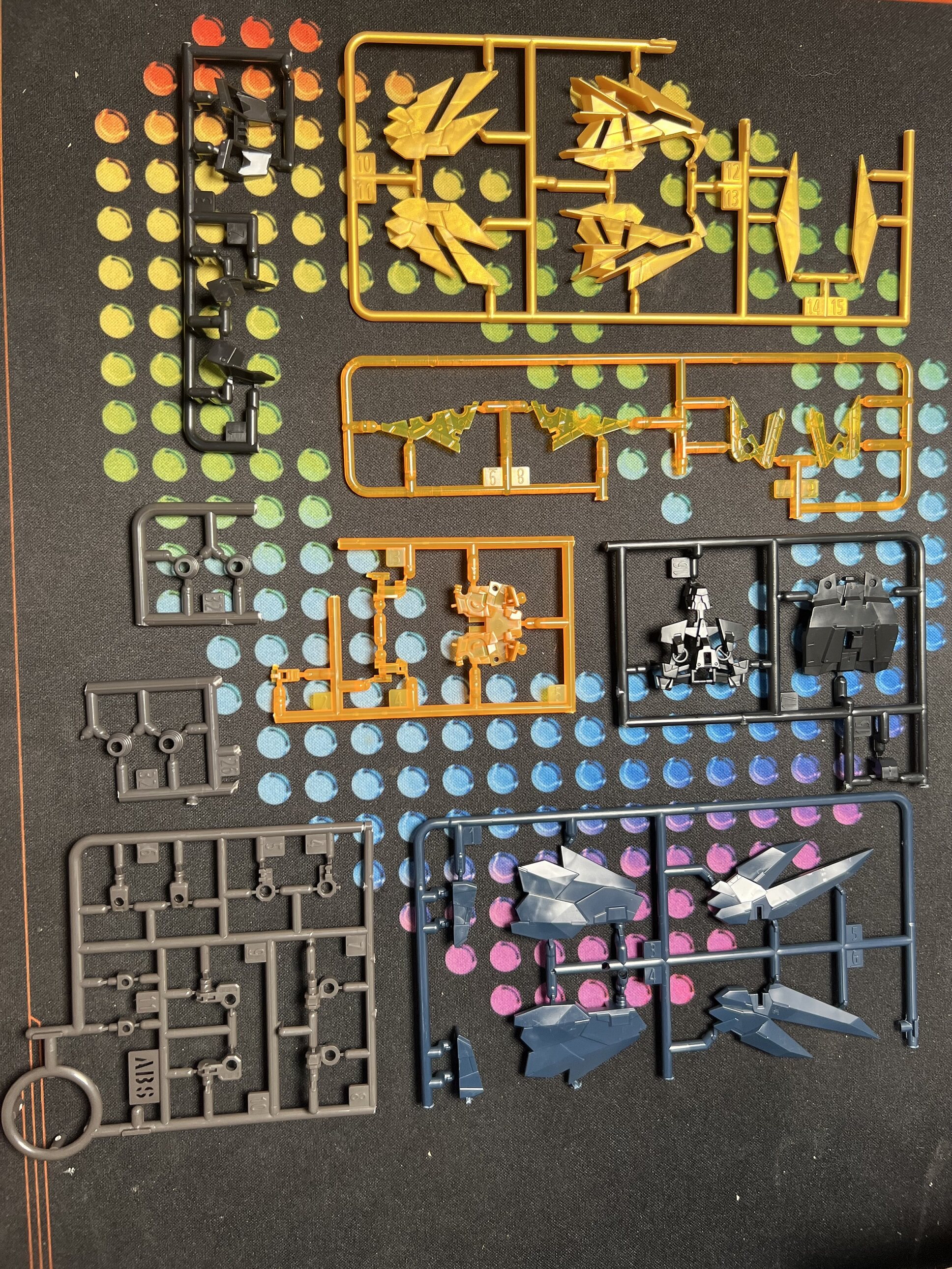 rg命运de强化大盾武装模型配件