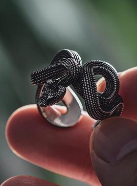 欧美跨境新款蛇戒指十二生