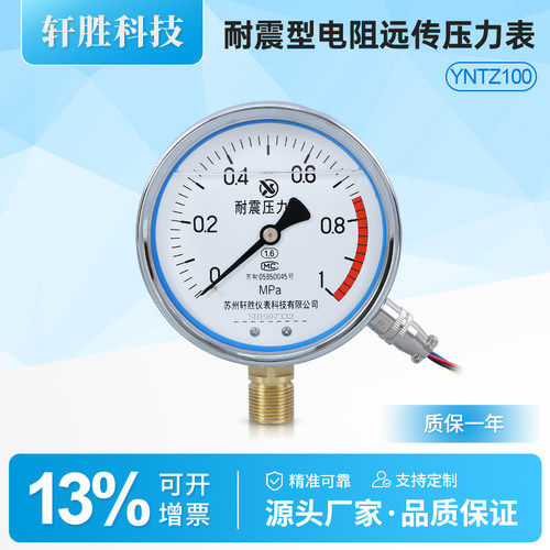 远传表抗震电阻式苏州轩
