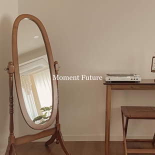 Moment 店落地镜 Future简约现代韩系实木复古·全身镜子拍照服装