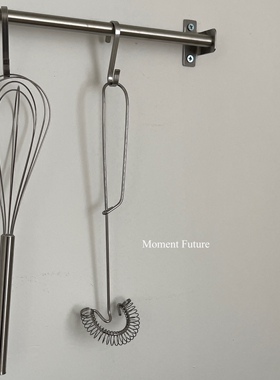 Moment Future不锈钢打蛋器弹簧鸡蛋搅拌器奶油和面搅拌烘焙工具