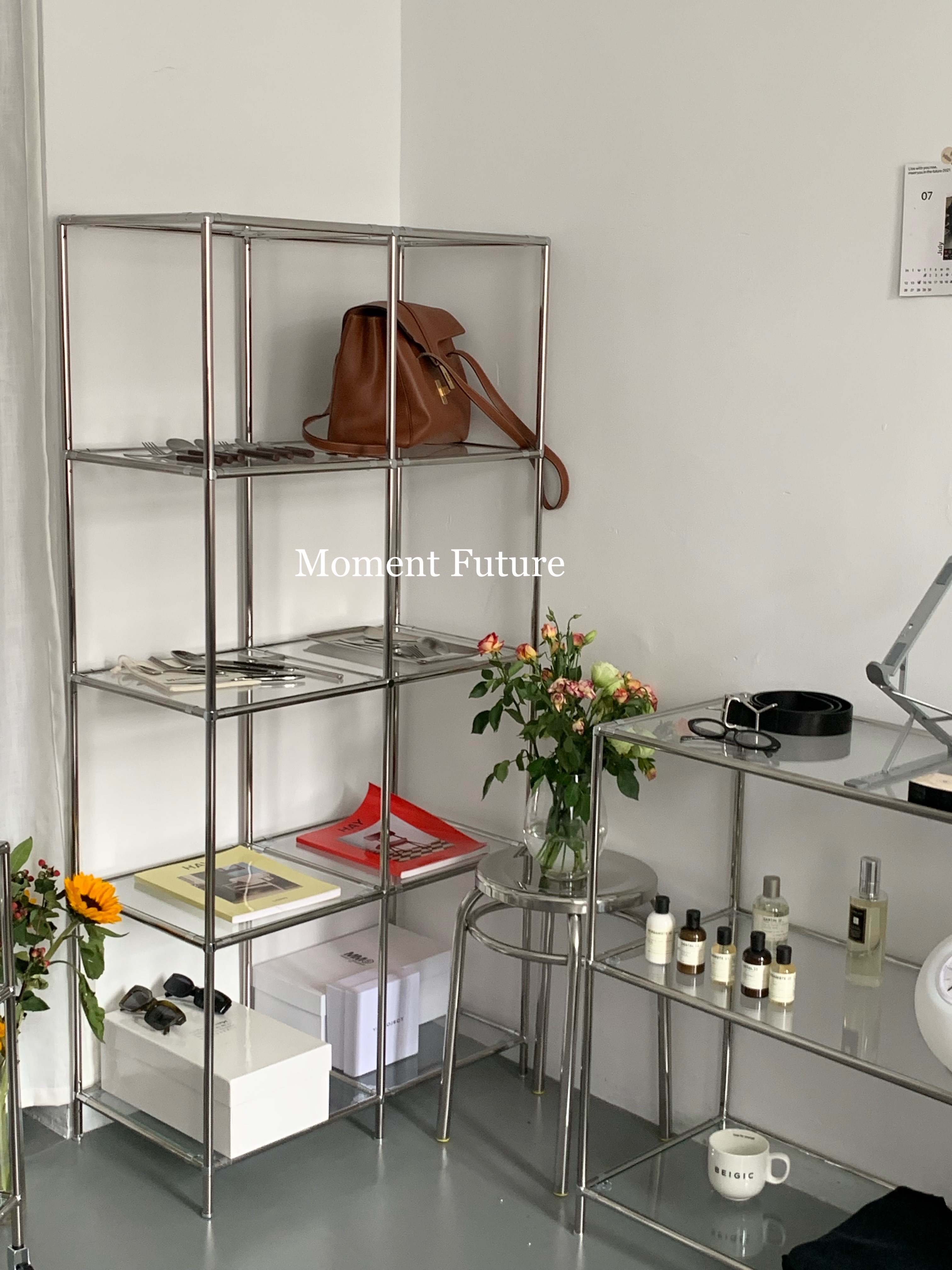 Moment Future陈列展示柜置物架金属收纳柜服装店摆放工作室软装