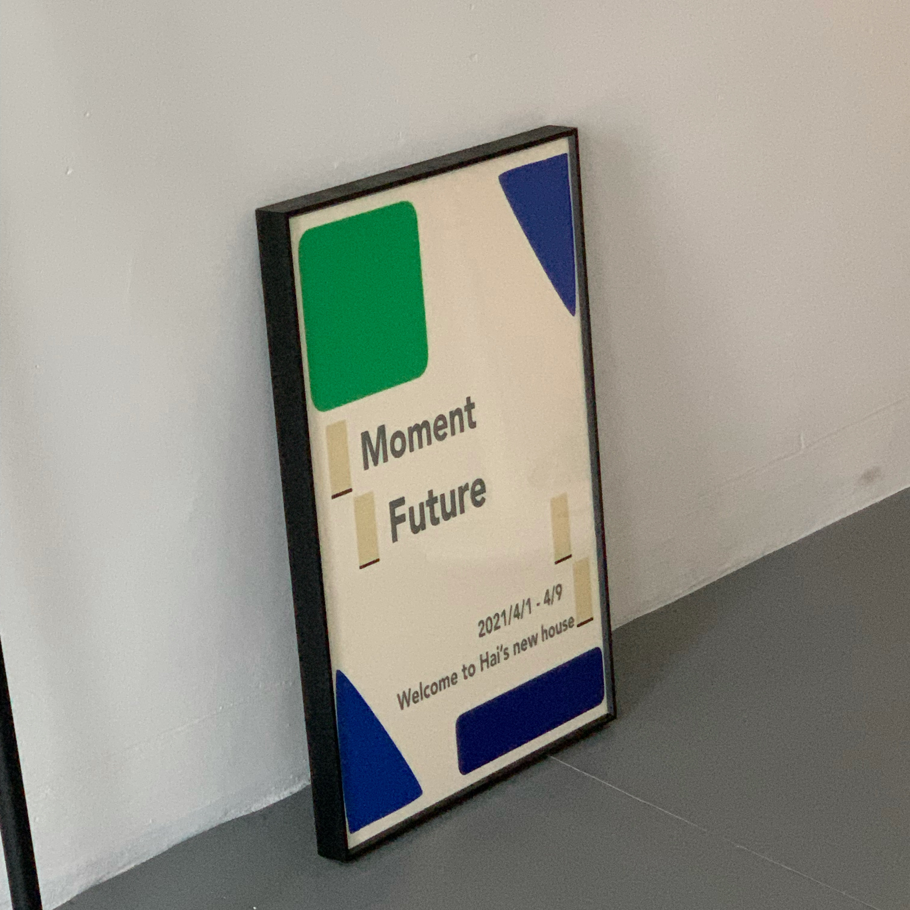 moment future原创设计 装饰画客厅卧室挂画色彩元素软装现代简约