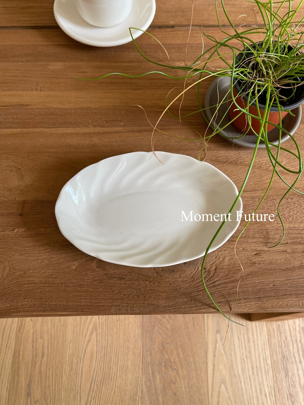 Moment Future日式餐具陶瓷制品餐盘意面早餐碗椭圆形螺纹简约,餐饮具,盘,淘宝优惠券,粉丝福利购,淘宝优惠卷