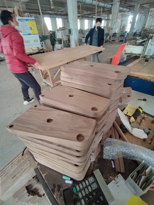 实木板材雕刻牌匾标牌DIY造型切割奇石头底座实木托文字异形桌面