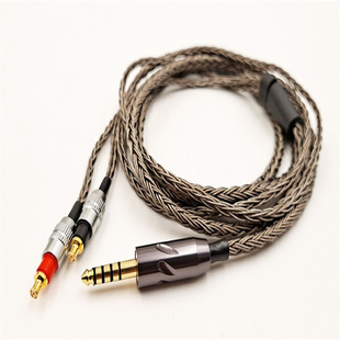 4.4mm2.5mm平衡线 SR9 ES750E ESW950 ESW990H 16股单晶铜 耳机线
