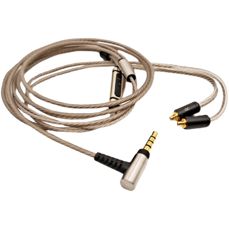 Earmax 森海 IE300 IE900 耳机线 塞尔 单晶铜镀银 线控版 升级线