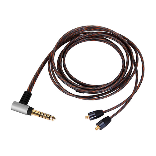 Earmax 4.4mm平衡线舒尔SE315SE215SE535SE846 ZX-300A耳机升级线