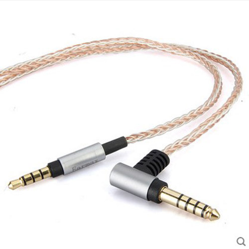 4.4mm2.5平衡MDR-1AMSR7SE solo2MSR7SR5 ZX300A单晶铜耳机升级线