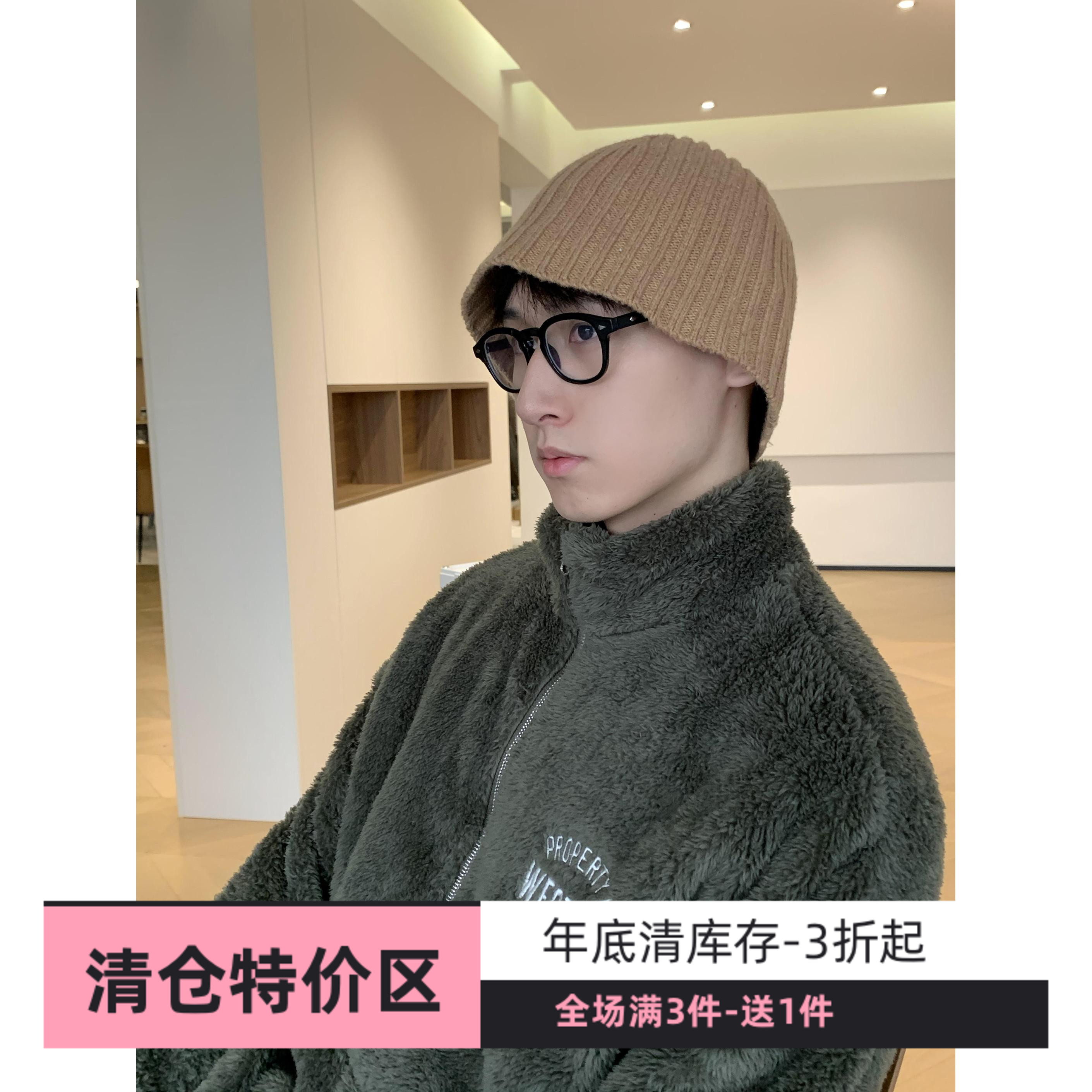 gssu冬季新款字母刺绣拉绒外套