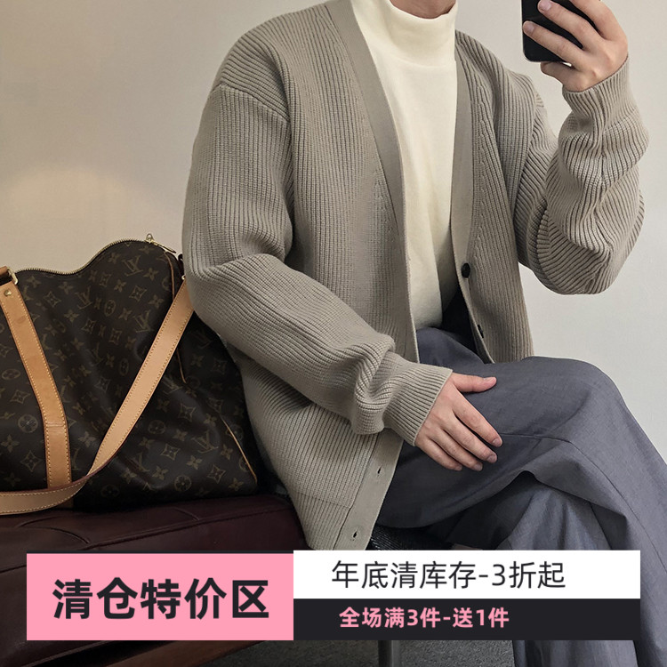 开衫高品质廓形韩版休闲长袖宽松