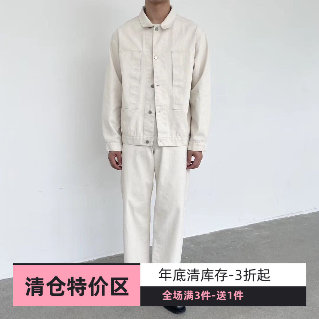 套装休闲简约宽松夹克时尚牛仔裤