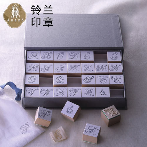 日本CloverAnano铃兰木质印章