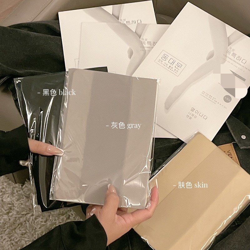 东大门美丝袜肤超薄自然裸感防勾丝连体袜长筒性感黑色打底袜女