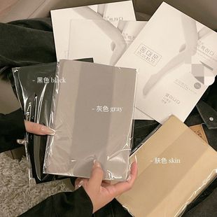 东大门美丝袜肤超薄自然裸感防勾丝连体袜长筒性感黑色打底袜女