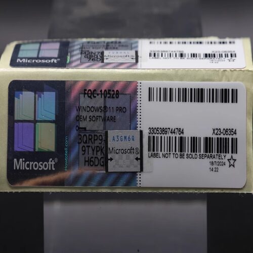 win10/win11专业版/家庭/LTSC激活码COA密钥标签