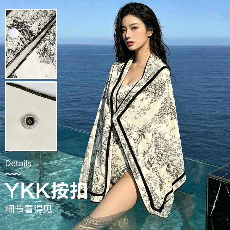 带扣速干吸水超大游泳浴巾