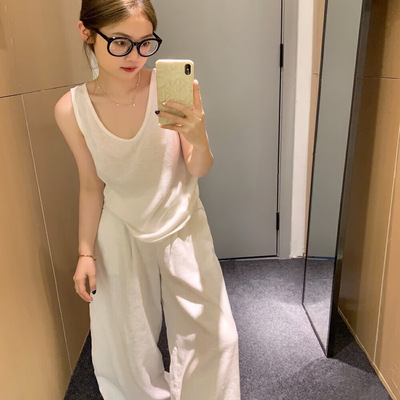 egg鸡蛋家慵懒U领打底吊带背心