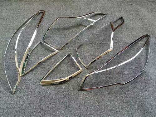 13-16福特翼虎大灯框尾灯罩装饰亮条改装翼虎前后雾灯边框罩饰条