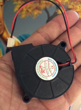 原装5厘米涡轮风扇 加湿器充电器专用 RDL-5015LS DC12V 0.06A