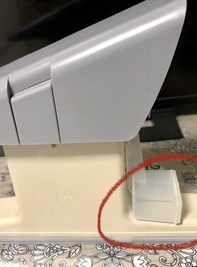 德国miele美诺蒸箱水箱配件DG6001/6010蒸箱水箱上端插孔修复更换