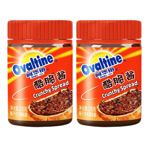 阿华田酷脆酱200g巧克力酱烘焙原料榛子可可酱营养早餐面包涂抹酱