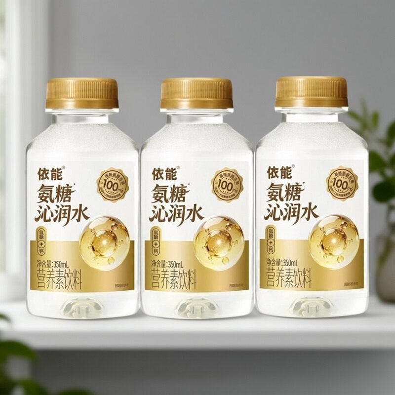 依能氨糖沁润水营养素饮品低糖0脂办公室休闲运动饮料350ml*6瓶装