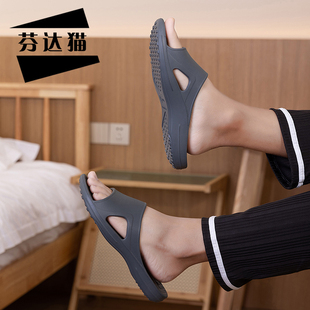 室内家居拖鞋男2026新款夏季足弓支撑老年人防滑软底女士洗澡情侣
