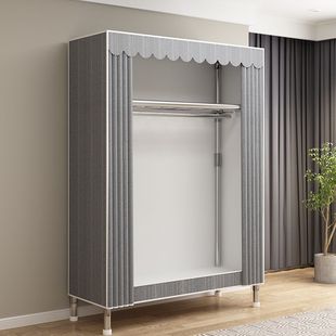 衣柜家用卧室结实耐用新款出租房用小户型儿童衣柜简易组装布衣橱