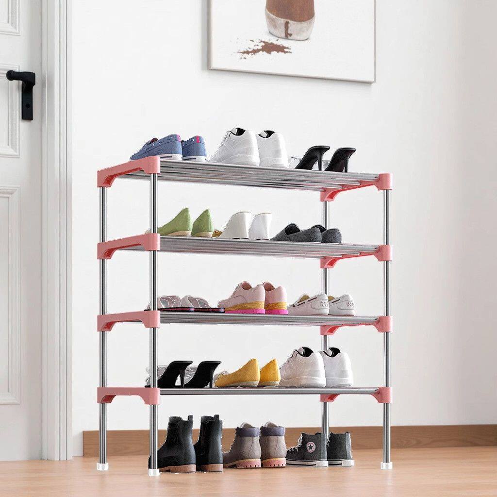 鞋架子家用门口多层宿舍小型置物架落地收纳浴室卫生间简易储物架