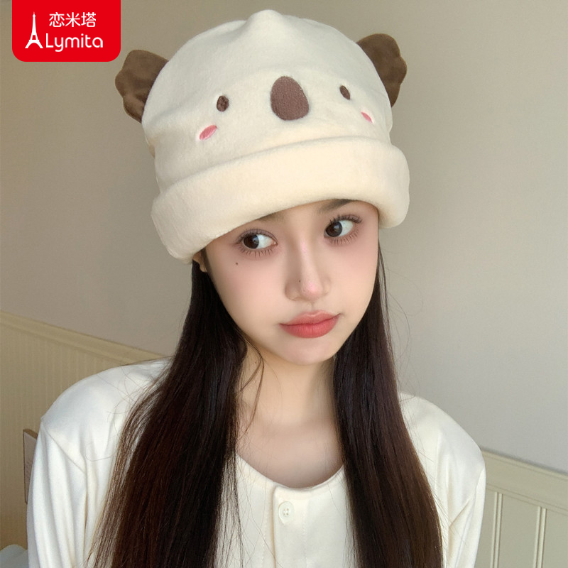 月子帽产后加厚保暖纯棉