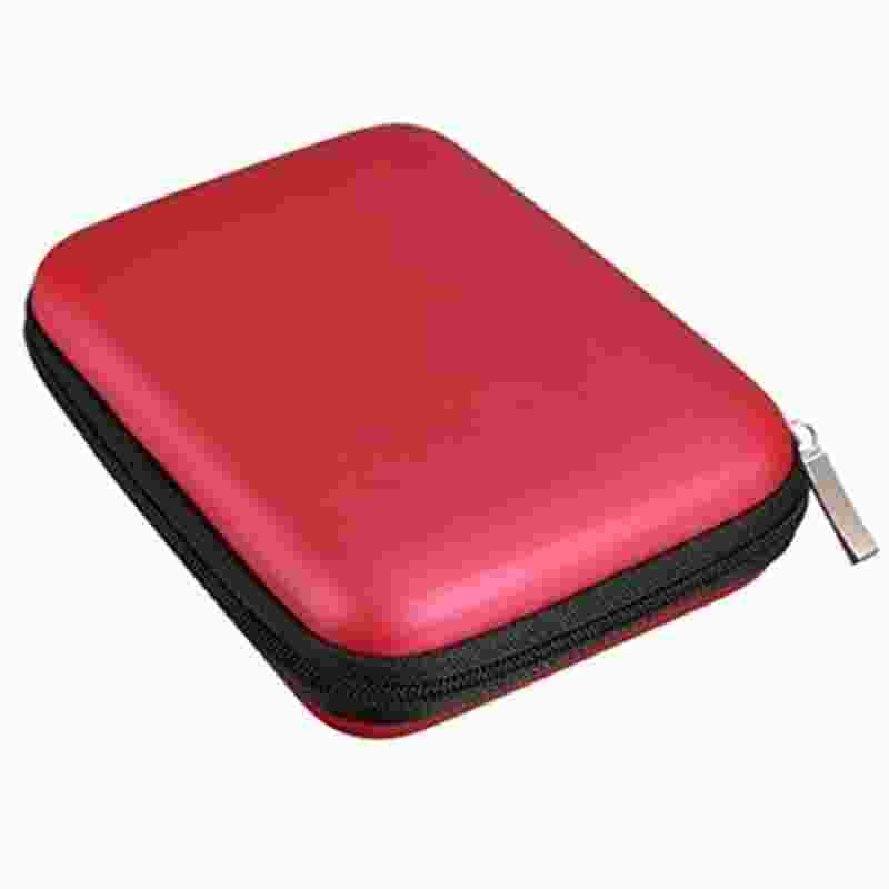 portable hard disk drive shockproof zipper cover bag case 2.
