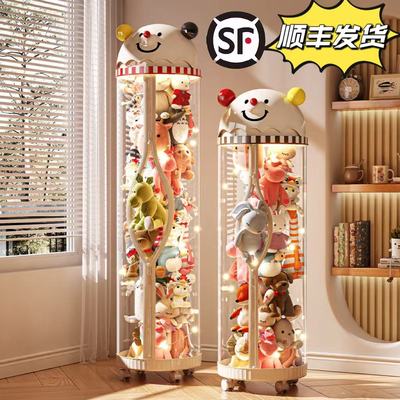 娃娃收纳桶拉链款玩具收纳神器