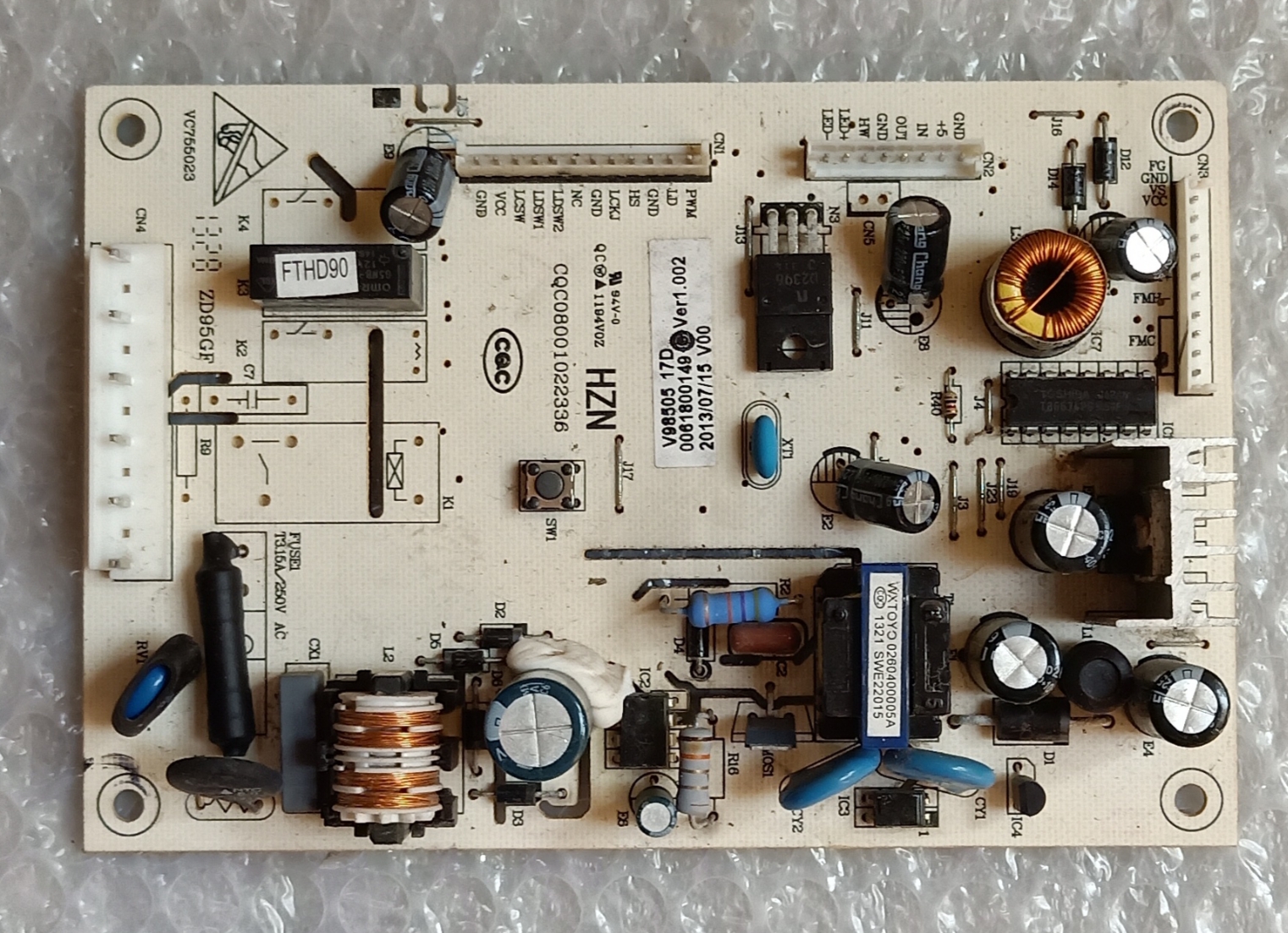海尔冰箱BCD-290WBCM电源板BCD-290WBCZ,0061800149,电脑控制板