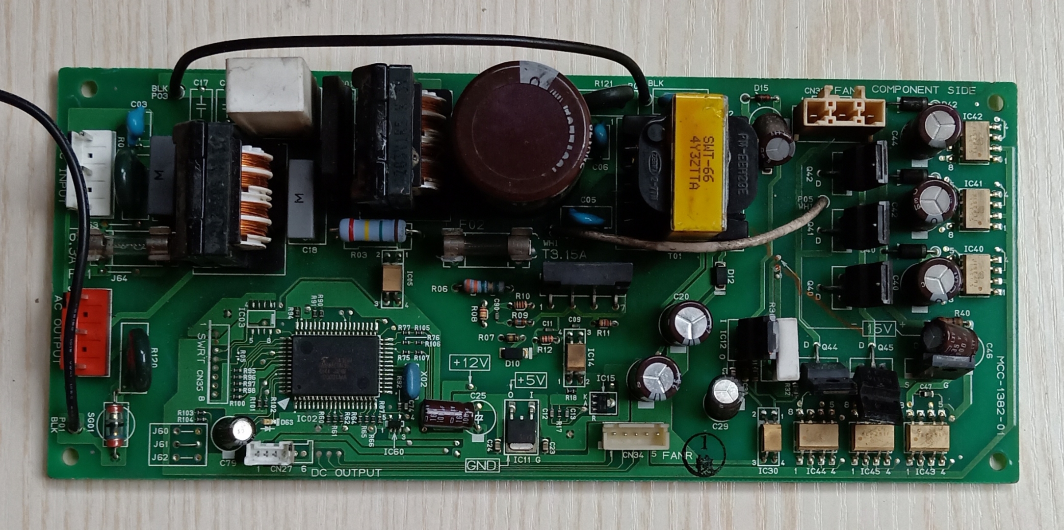 东芝中央空调内机主板MCC-1382-02S 电源板MCC-1382-01