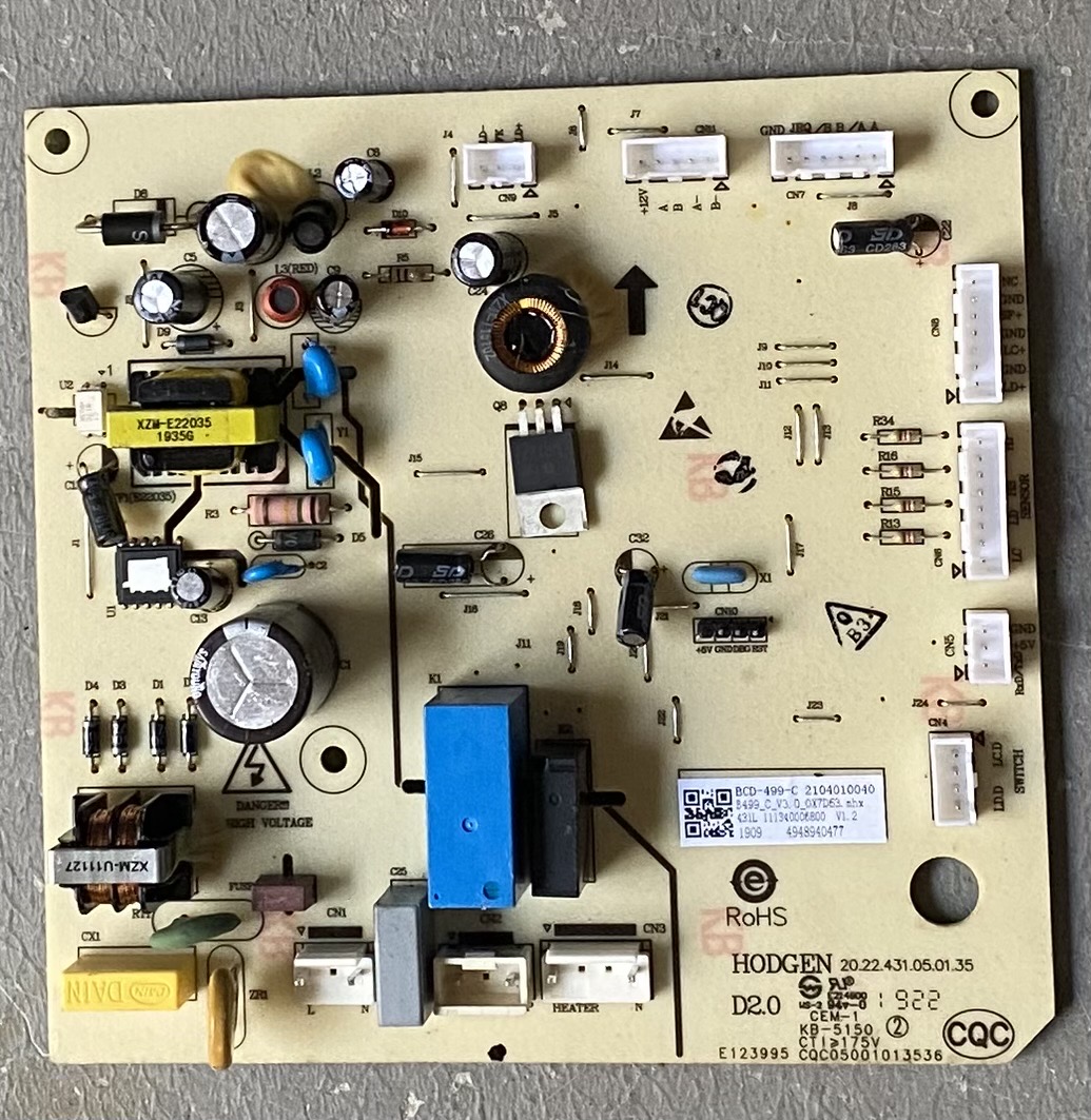 原装TCL冰箱电脑板BCD-499-C